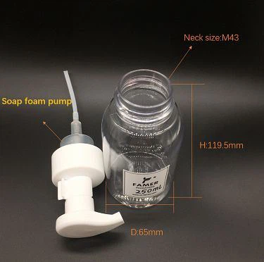 250mlPET foam bottle-foaming pump
